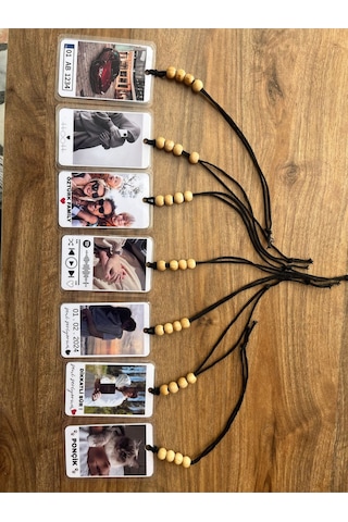 Kişiye Özel Spotify Kodlu Fotoğraflı Araç Dikiz Aynası Süsü , Hediyelik Oto Aksesuar