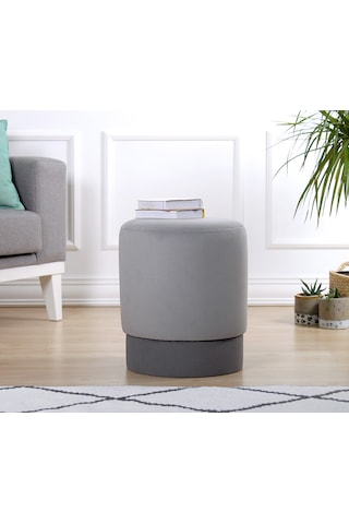 Lorencehome Lorence Home / Ropp Puf - Gri