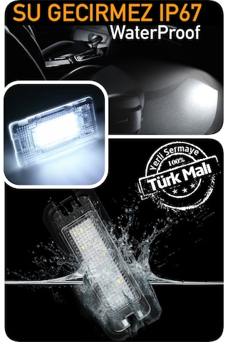 Bmw X1 E84 2009-2015 Canbus Led Araç Içi Ayak Altı Bölmesi Aydınlatma Ledi Lambası