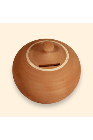 Toprak Küp Kumbara Küçük Boy 22 Cm Kırılarak Açılır