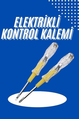 Çift Uçlu Kontrol Kalemi Elektrik Test Kalemi Şeffaf 22544930