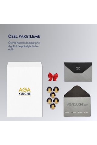 AgaKulche İAR 6 G (995) 24 Ayar Külçe Altın 6 Adet
