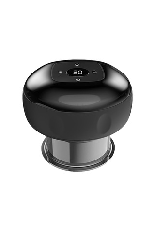 Sones 12-hızlı Şarjlı Elektrikli Kupa Masaj Cihazı Siyah