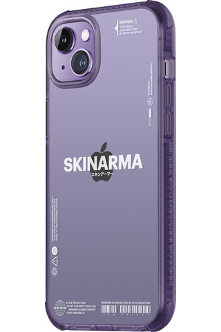 Apple Uyumlu iPhone 14 Kılıf Skinarma Şeffaf Airbag Tasarımlı Iro Kapak