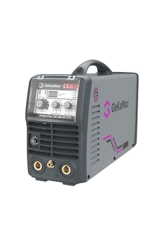 GeKaMac Power Plus Tıg 200 Pfc Dc Pulse Inverter Tıg Kaynak Makinesi