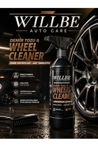 Willbe Auto Care Demir Tozu Partikül Jant Temizleyici 500ml