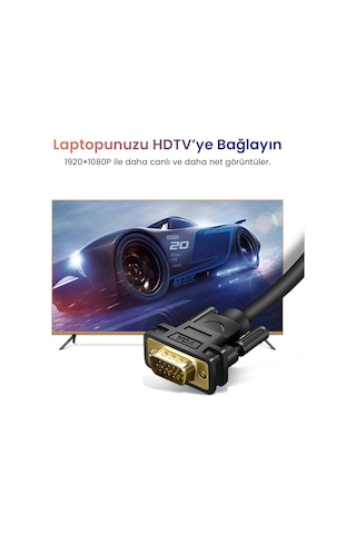Ugreen Hdmı To Vga Dönüştürücü Kablo 1.5m, 30449