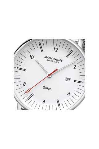 Mondaıne Doppıo Solar Mle.41910.sm Erkek Kol Saati Metalik Gri