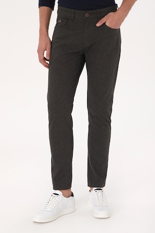 U.S. Polo Assn. Erkek Koyu Yeşil Kanvas Pantolon 50311608-VR079