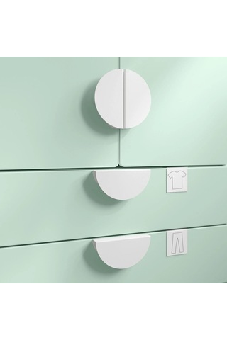 Ikea Begrıpa 2'li Mobilya Kulpu 130 Mm Beyaz