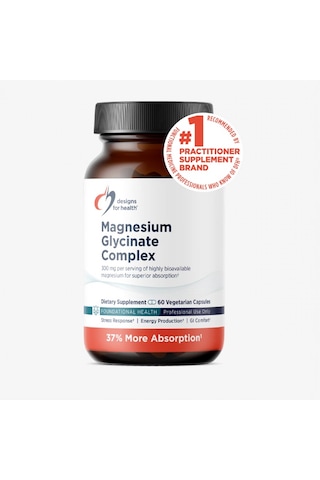 Magnesium Glycinate Complex 300 Mg 120 Capsules