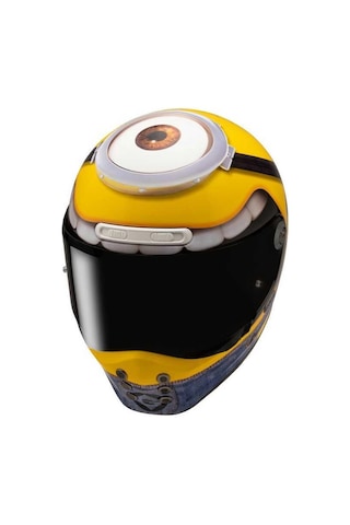 Hjc V10 Kask Stuart Minions MC3 Kapalı Motosiklet Kaskı