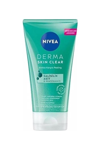 Nivea Derma Skin Clear Sivilce Karşıtı Yüz Temizleyici Peeling 150 ML