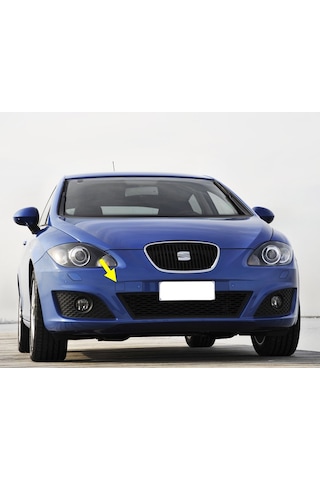 Seat Leon 2 Makyaj 09-12 Ön Tampon Çeki Demiri Kapağı 1P0807241C