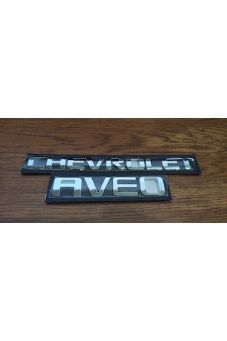 Chevrolet Aveo Bagaj Yazısı 2li Takım İthal A Kalite