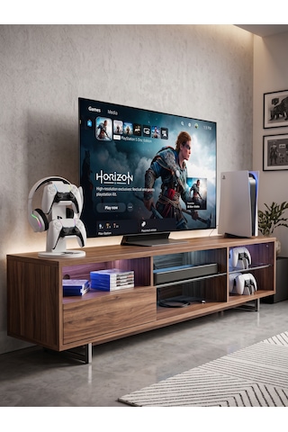 Playstation Ps5 Uyumlu Çift Kol Ve Kulaklık Standı 1 Adet