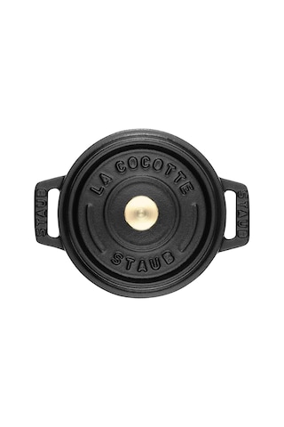Staub 40500-101-0 Mini Güveç, Yuvarlak Kapaklı 10 Cm, 0,25 L, Ind Diğer