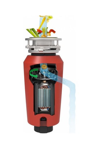 Çöp Öğütücü Slim 75 Kırmızı