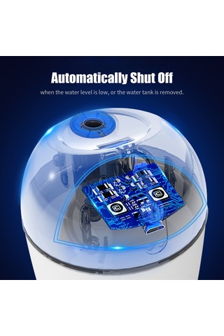 Monyee Usb Sürekli Nemlendirici, 220ml, 360 Düzenli Buhar, Otomatik Kapanma, Led Işık, Ev/ofis, Essential Oil Uyumlu