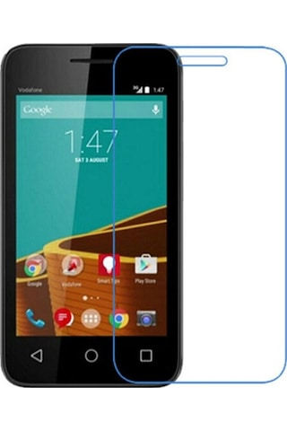 Vodafone Smart 4 Mini Nano Kırılmaz Cam Ekran Koruyucu Şeffaf