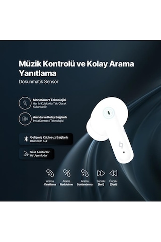 Ttec 2KM160 AirBeat Clap Bluetooth 4.3 Kulak İçi Kulaklık