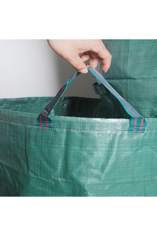 Symbee 60l Yeşil Bahçe Çöp Torbası - Dayanıklı, Katlanabilir, Ağır Hasar Taşıma, Bahçe Ve Çiftlik Kullanıma Uygun