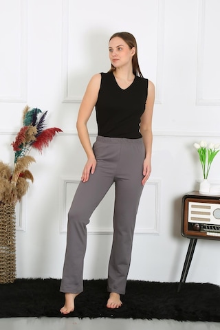 Akbeniz Kadın Pamuklu Tek Alt Pijama 27525-vizon Vizon