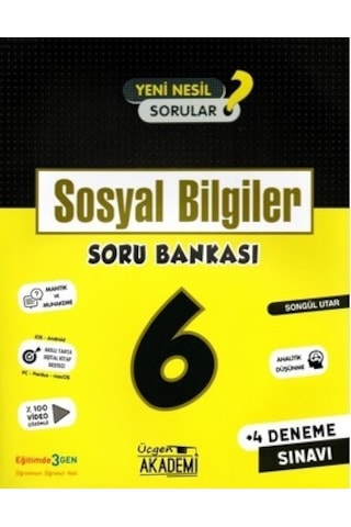 Açı 6.sınıf Efsane Tüm Dersler Yaprak Test Seti-2024