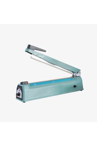 Poşet Ağzı Kapama Yapıştırma Makinesi Metal Gövde 40 Cm