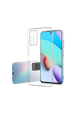 Xiaomi Poco X3 Gt İle Uyumlu Kılıf Şeffaf Kamera Korumalı Esnek Silikon Telefon Kılıfı Kapak