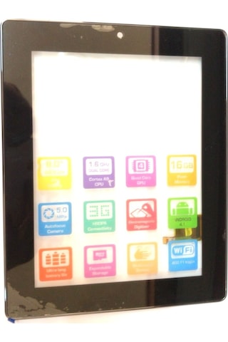 Prestigio MultiPad Uyumlu 8.0 3G Note 8'' Tablet Dokunmatik Ekran Ctp080