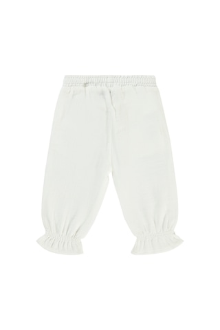 Civil Baby Kız Bebek Pantolon 6-18 Ay Ekru 20395242324s1-3 Ekru