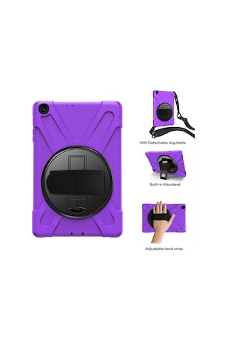 Apple Uyumlu iPad 9.7 2017 5.Nesil Kılıf A1822 A1823 Defender Zırh Case