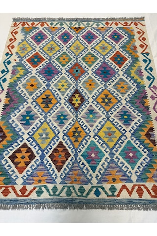 El Dokuma Afgan Kilim Bordo