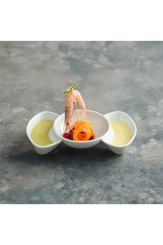 Güral Porselen Especial Sidney 3 Bölmeli Kase