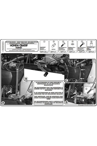 Kappa Kn453 Honda Cb 600f Hornet 0713 Koruma Demırı
