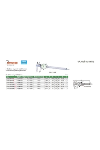 Insıze 1312-200 Saatli Kumpas