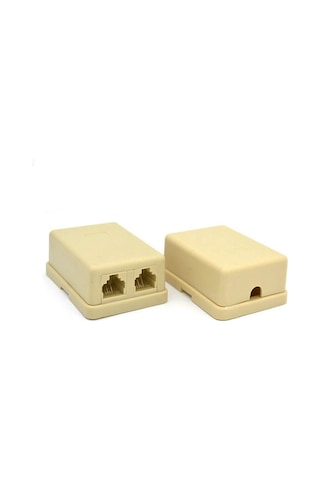 2 Port Telefon Terminal Dağıtım Kutusu Bağlantı Buatı Rj11 6p4c