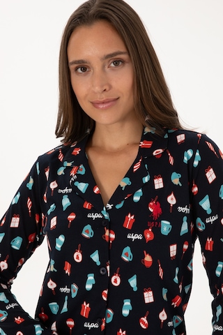 U.s. Polo Assn. Kadın Lacivert Pijama Takım 50318895-vr033 Lacivert