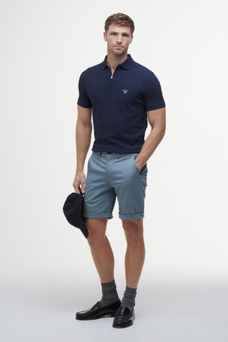 Barbour Hingham Polo Yaka Ny91 Navy Lacivert