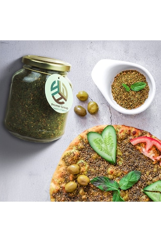 Doğal Cam Kavanoz Filistin Zahter 150 Gr X3 Adet