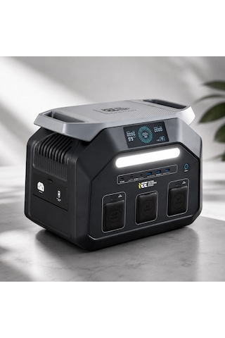Initial Entropy Energy Lisanslı P1800 1024wh 3600w Max. Lifepo4 Taşınabilir Güç Kaynağı - Temel Paket
