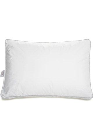 Le Vele İkiz Kaz Tüyü Körüklü Yastık - 50x70 Cm - Beyaz Beyaz