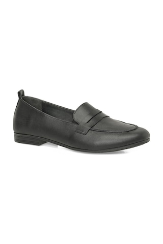 Polaris 327008.z 6fx Siyah Kadın Loafer 000000000102202719 Siyah