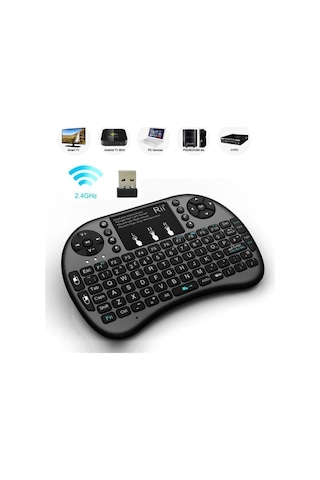 Işıklı Mini Klavye Mouse Smart Tv Box Pc Uyumlu Pg-8035 Diğer