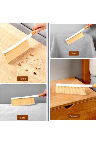 Omeniv Minimal Muji Stil Süpürge Toz Fırçası Özel Dizayn Kompakt