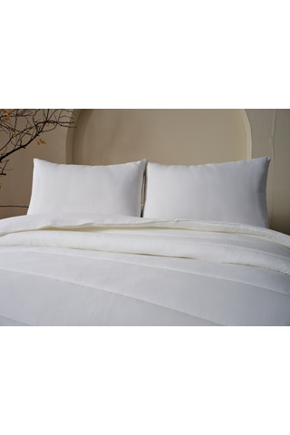 Cloudy Çift Kişilik Yorgan Seti - Ekru