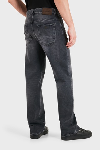 Emporio Armani Relaxed Straight Fit Normal Bel Düz Paça Jeans Erkek Kot Pantolon Em006486 Af29665 M8001 Gri