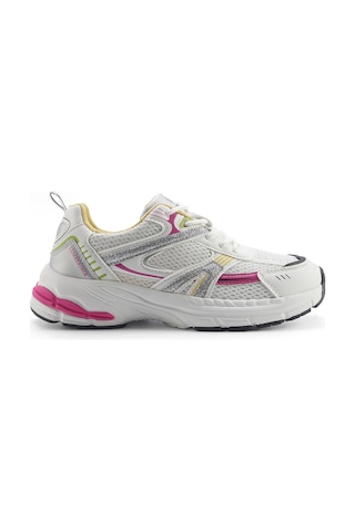 Lumberjack Pentagon 5fx Beyaz Kadın Sneaker 000000000101939239 Beyaz-pembe Beyaz - Pembe