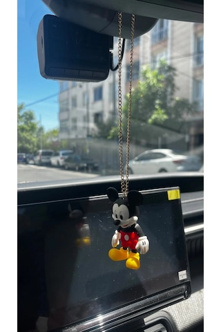 Mickey Mouse Dıkız Ayna Süsü 3d
